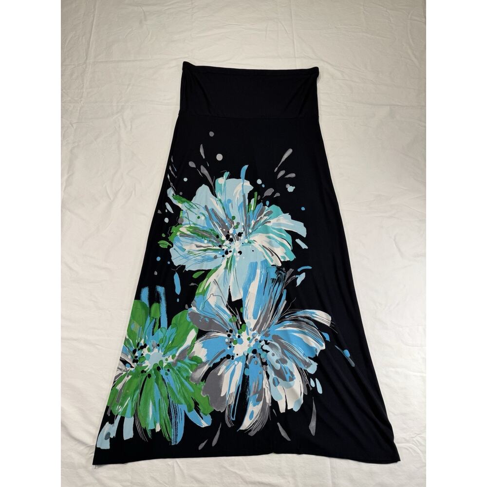 Dress Barn Multi Color Maxi Skirt‎ Size XL